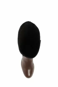 Jones Bootmaker Kniehohe Lederstiefel, Blau -Winterschuhe Verkaufs-Shop 978626s4