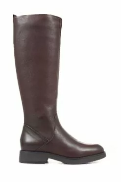 Jones Bootmaker Capress Kniehohe Lederstiefel Für Damen, Braun