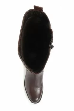 Jones Bootmaker Capress Kniehohe Lederstiefel Für Damen, Braun -Winterschuhe Verkaufs-Shop A78432s4