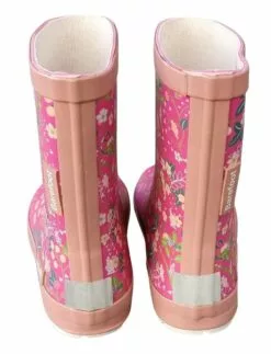 Koel Gummistiefel Pink Blumen Barfuß Regenstiefel Kautschuk -Winterschuhe Verkaufs-Shop Koel Gummistiefel 5 1280x1280