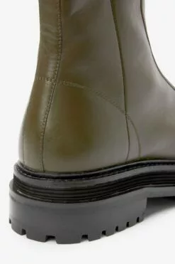 Next Forever Comfort® Lederstiefel Mit Reißverschluss Vorn -Winterschuhe Verkaufs-Shop T86380s5